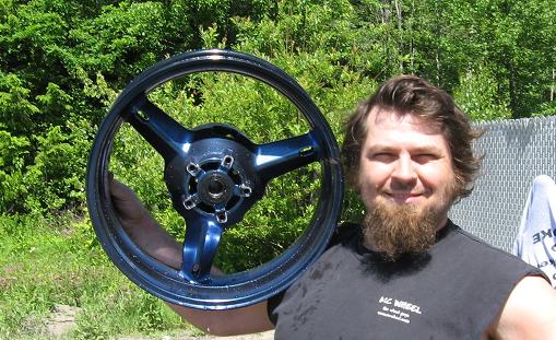 motorcycle wheel repair